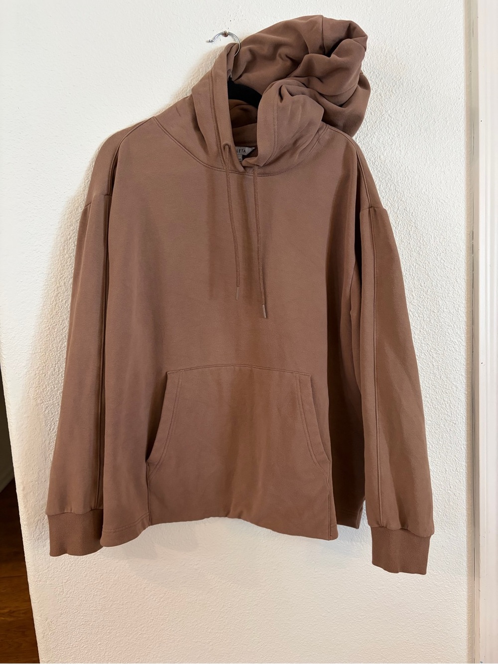 Athleta brown hoodie sweatshirt size XL
